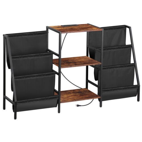 Soporte para tocadiscos con organizador de almacenamiento de vinilo de gran capacidad para dormitorio - Imagen 8 de 16