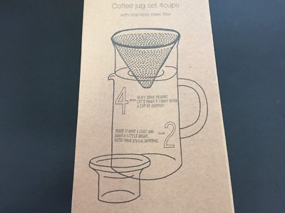 KINTO Coffee Carafe SCS-04-CC 600ml Heat Resistant Glass 27667 MADE IN JAPAN