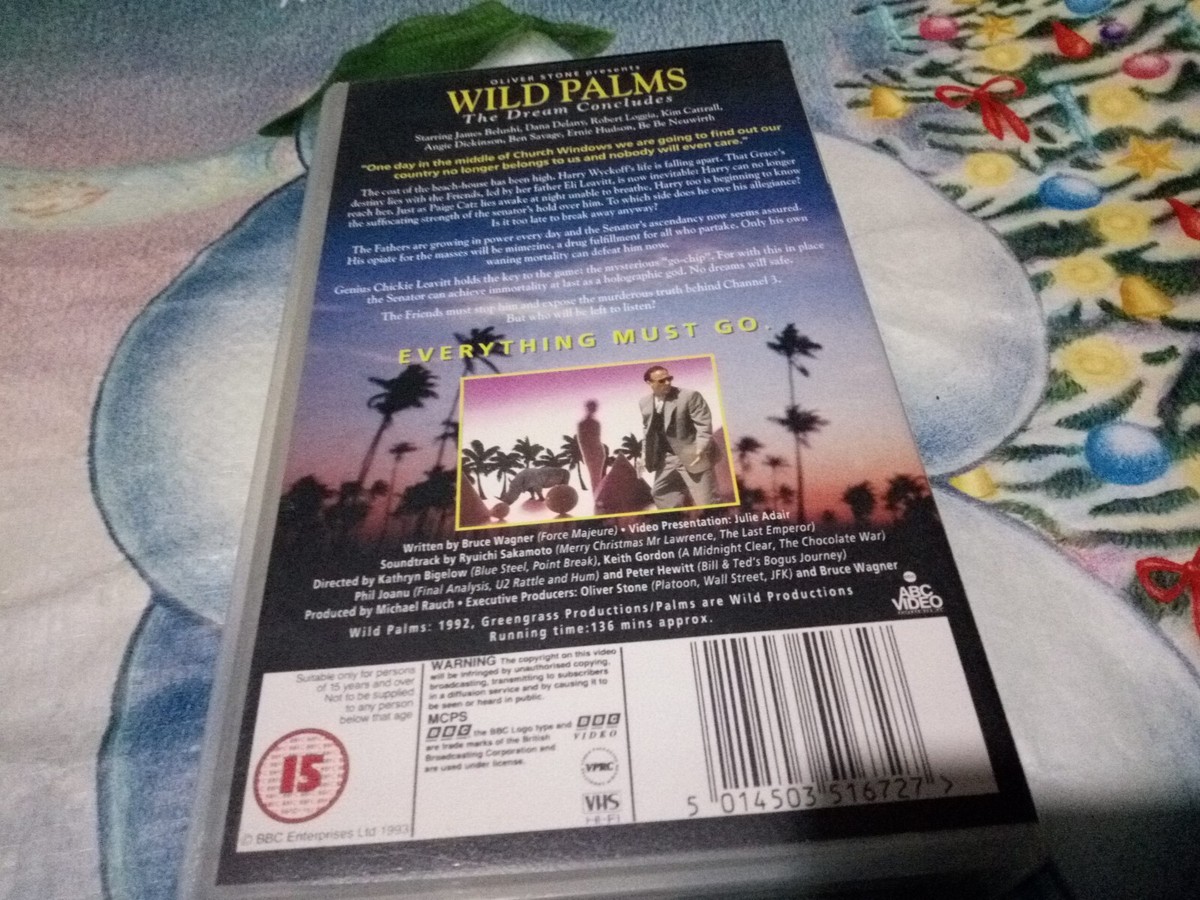 Wild Palms - The Dream Concludes (VHS, 1993) | eBay UK