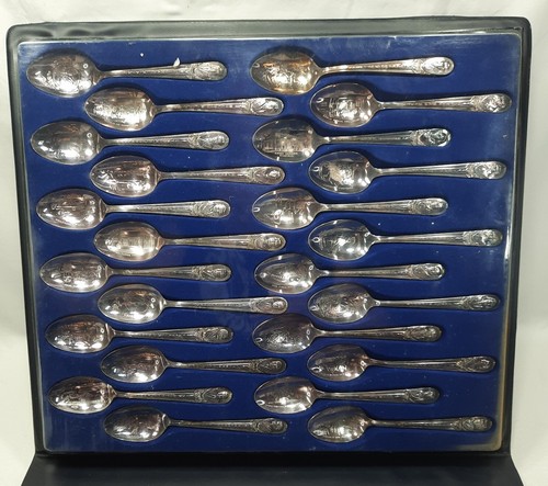 48 LOT / SET Wm Rogers President's Commemorative Spoon Collection IS SILVERPLATE - Picture 4 of 12