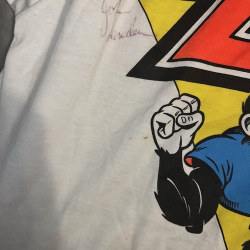 Vintage Z 100 Radio Station T-Shirt Signed 1990 Single Stitched DJs Augtograph - Bild 8 von 8