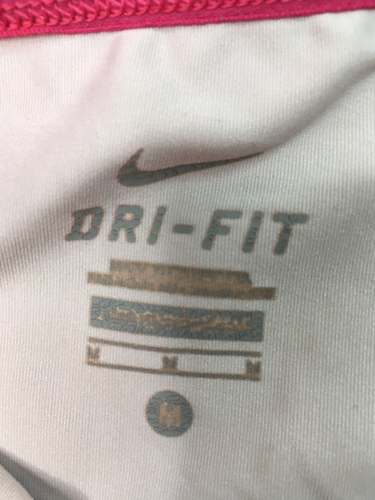 Nike Shorts Women's Medium 27x2.5 Pink Graphic Printed Tennis Match 523723-665 - Picture 9 of 11