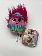 Mattel Trolls Band Together Hairmony Mixers Sound Plush - QUEEN POPPY 6" Doll