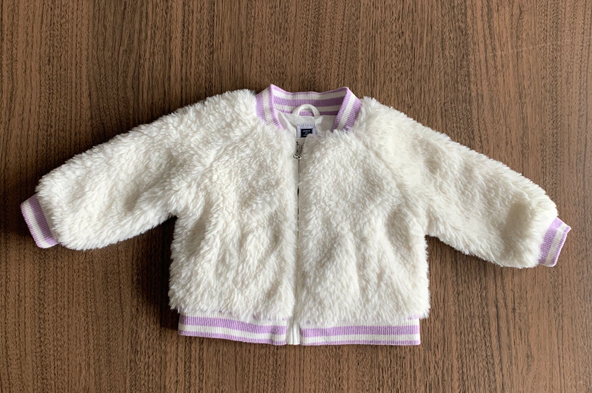 Baby girl sherpa jacket cheap