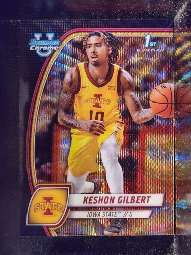 2024 Bowman Chrome U Basketball Parallels (Pick your Card) Green, Purple, Black - Picture 40 of 78