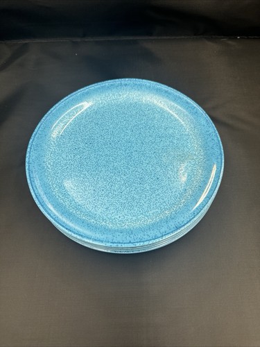 4 WILLIAMS SONOMA Pottery Look Melamine 8.5" Tapas Salad Dessert Plates - Picture 4 of 7