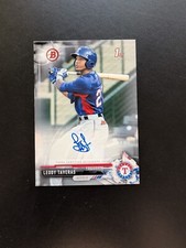 2017 Bowman Retail Prospect Auto Leody Taveras #PA-LT Auto