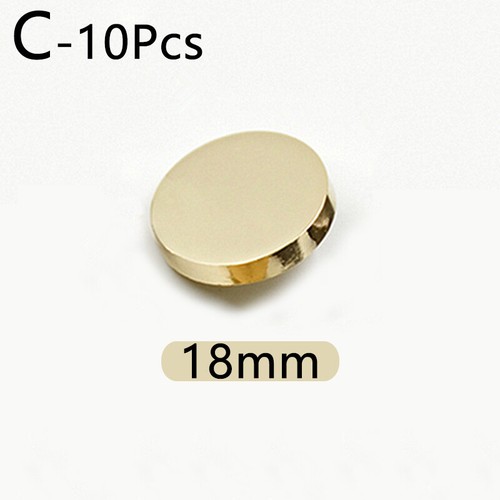 10x Round Flat Metal Sewing Button For Clothes Jeans Jacket Suit Shirt Coat 2025 - Picture 13 of 29