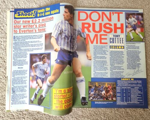 VINTAGE SHOOT! FOOTBALL MAGAZINE - 27TH AUGUST, 1988 - STOP KENNY'S KILLJOYS - Picture 4 of 15