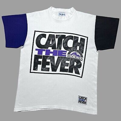 Catch The Rockies Fever Baseball Fans T Shirt Catch The Rockies Fever Baseball Fans T Shirt