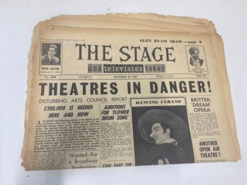 The Stage and Television Today Magazines 1959 Multiple dates available - Picture 38 of 47