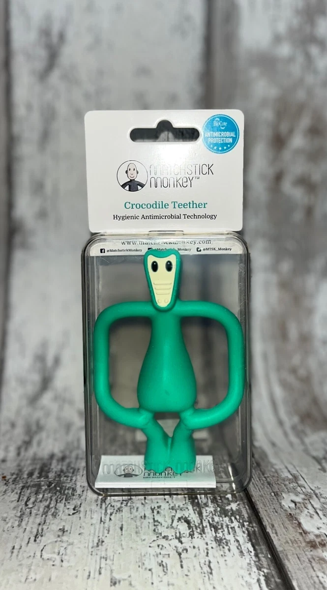 Matchstick Monkey Teether Crafty Crocodile Genuine Brand New