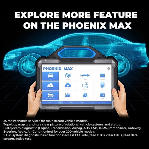 2025TOPDON Phoenix MAX &SCOPE Ultra Vehicle Diagnostic Scanner Programming Tool - Picture 14 of 24