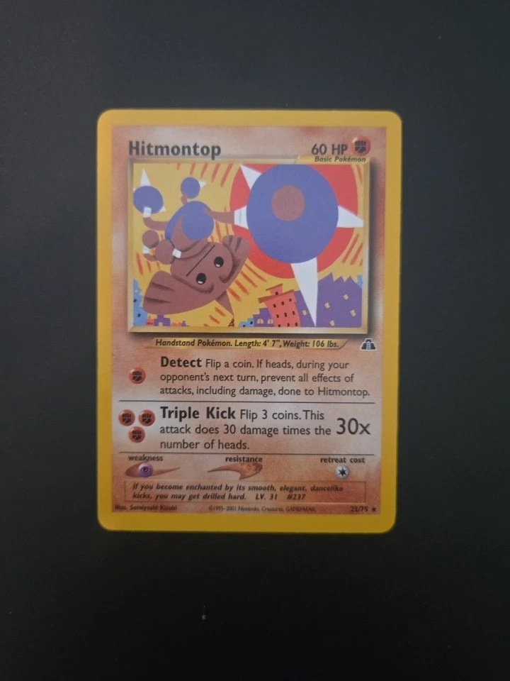 Hitmontop Pokemon Card for sale