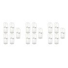 15 stücke Klare PVC Wasserdichte Papier Aufbewahrungstasche Tragbare