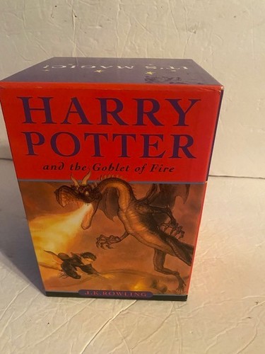 4 Book Boxset (1-4) of Harry Potter It’s Magic Vintage 1st Edition UK Hardcovers - Picture 5 of 10