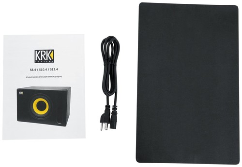 KRK S10.4 S10 Generation 4 10" 160 Watt Powered Studio Subwoofer Speaker - Picture 5 of 8