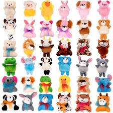 36 Pack Small Stuffed Animals Bulk Gifts for Kids 2.3/2"-2.5/3.5" Each , Par...
