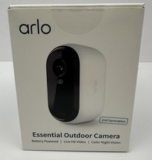 Arlo Essential Outdoor Camera 2nd Gen VMC2050 1080P HD Color Night Vision NEW