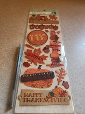K & Company~Thanksgiving~Adhesive Chipboard
