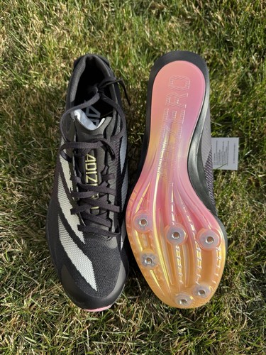 Men’s Size 8 Adidas Adizero Finesse Track Spikes Black White Pink IF1151 - Picture 9 of 10