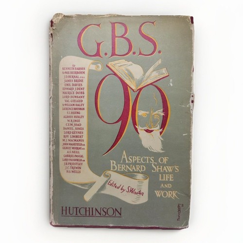 G.B.S. 90 Aspects of Bernard Shaw's Life and Work by Hutchinson (RARE). - Picture 1 of 12
