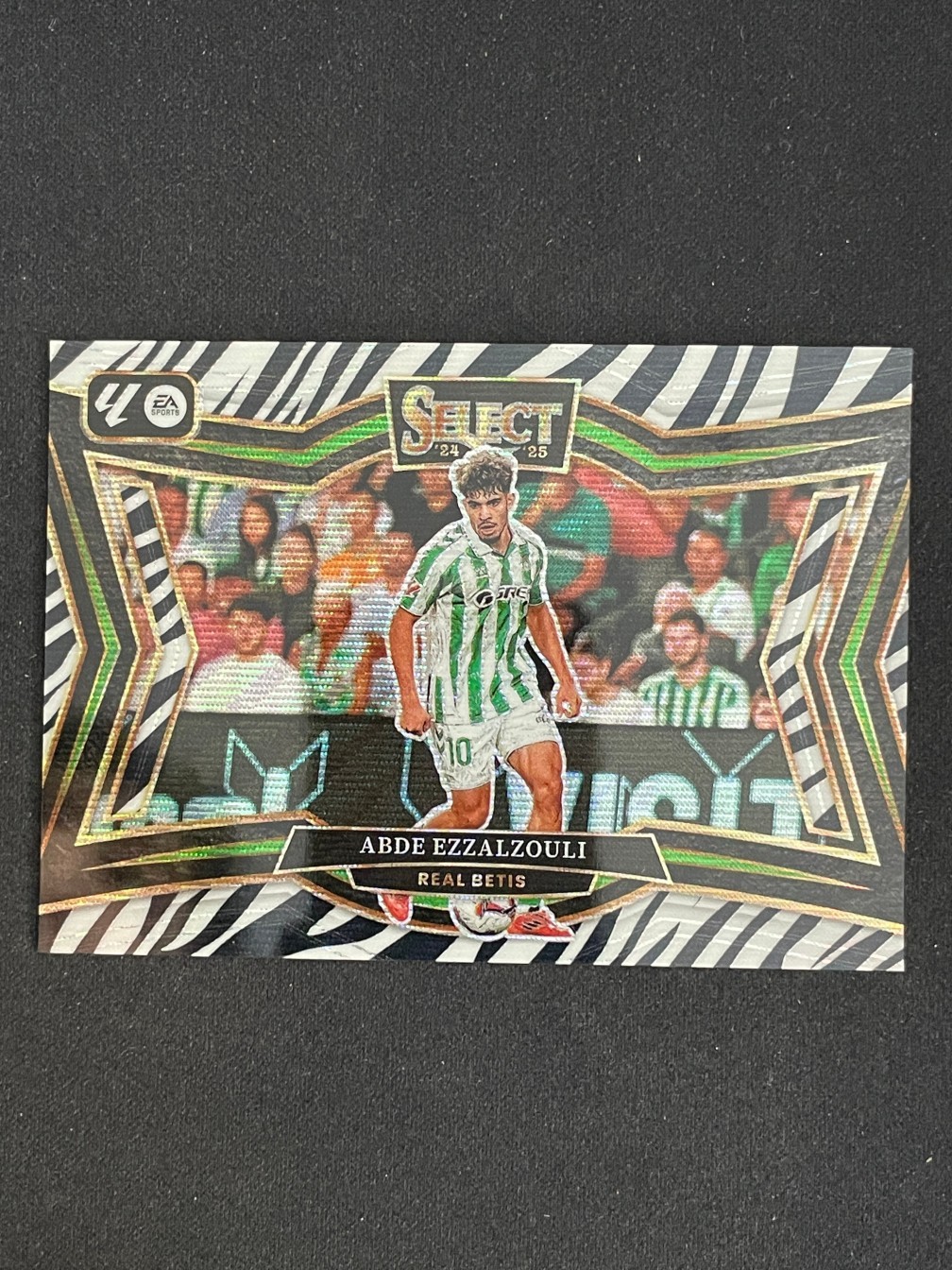 Abde Ezzalzouli 2024-25 Panini Select La Liga Field Level Zebra Prizm SSP #231