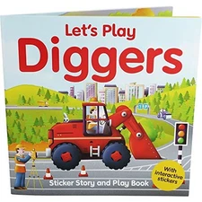 Lets Play Diggers Sticker Fun By Theworks