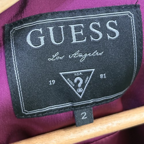 Guess Magenta Business Anzug Blazer Damen 2 - Bild 2 von 7