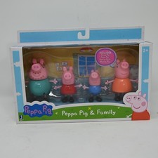 Peppa Pig Family 4-Figure Pack 92611 Sealed NEW Peppa George Mummy Daddy Pig