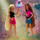 1993 Glitter Hair Barbie Dolls - Blonde &/or Redhead - Vintage