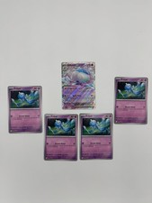 1x Jellicent EX 045/086 & 4x Frillish 044/086 Playset - White Flare Pokemon TCG