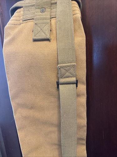 US ARMY WW2 BG-49 RADIO LOOP ANTENNA KHAKI CANVAS BAG - Picture 6 of 14