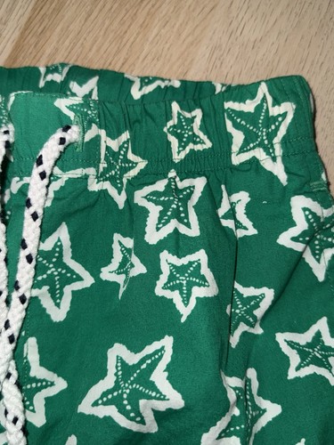 Vintage 90’s Nautica Swim Shorts Swim Trunks Starfish Green Boys Sz 6 Nylon - Picture 4 of 9