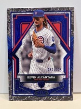 2025 Topps Tier One #98 Kevin Alcantara Blue Foil /125