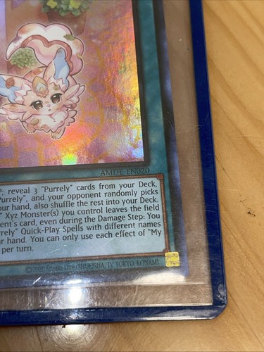 YUGIOH MY FRIEND PURRELY AMDE-EN020 1ª Edición COLECCIONISTAS Raro - Imagen 3 de 6