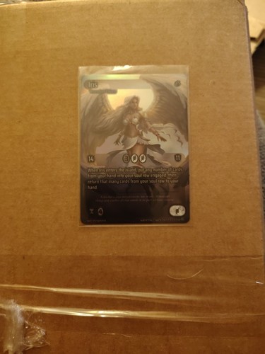 Kryptik TCG Iris Holographic Card Kickstarter Exclusive K On The Bottom Right  - Bild 3 von 6