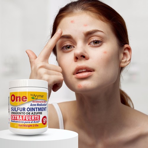 Schwefelsalbe 9 % Akne Flecken Behandlung für Gesicht und Körper (2 Unzen/1er Pack) - Bild 4 von 8