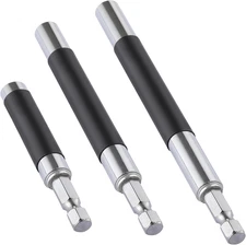 3PCS Bit Holder,  Magnetic Drill Bit Holder Extension, Small (3.07"–4.6"), Mediu