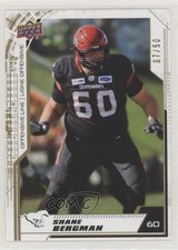 2020 Upper Deck CFL Gold /50 Shane Bergman #193
