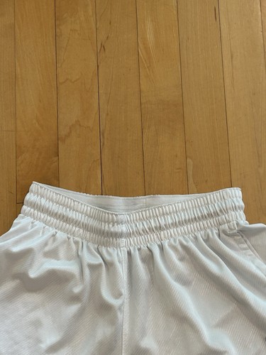 Nike Damen Dri-Fit Fly Crossover Basketball Shorts weiß mit schwarzem Besatz Gr. XS - Bild 4 von 12