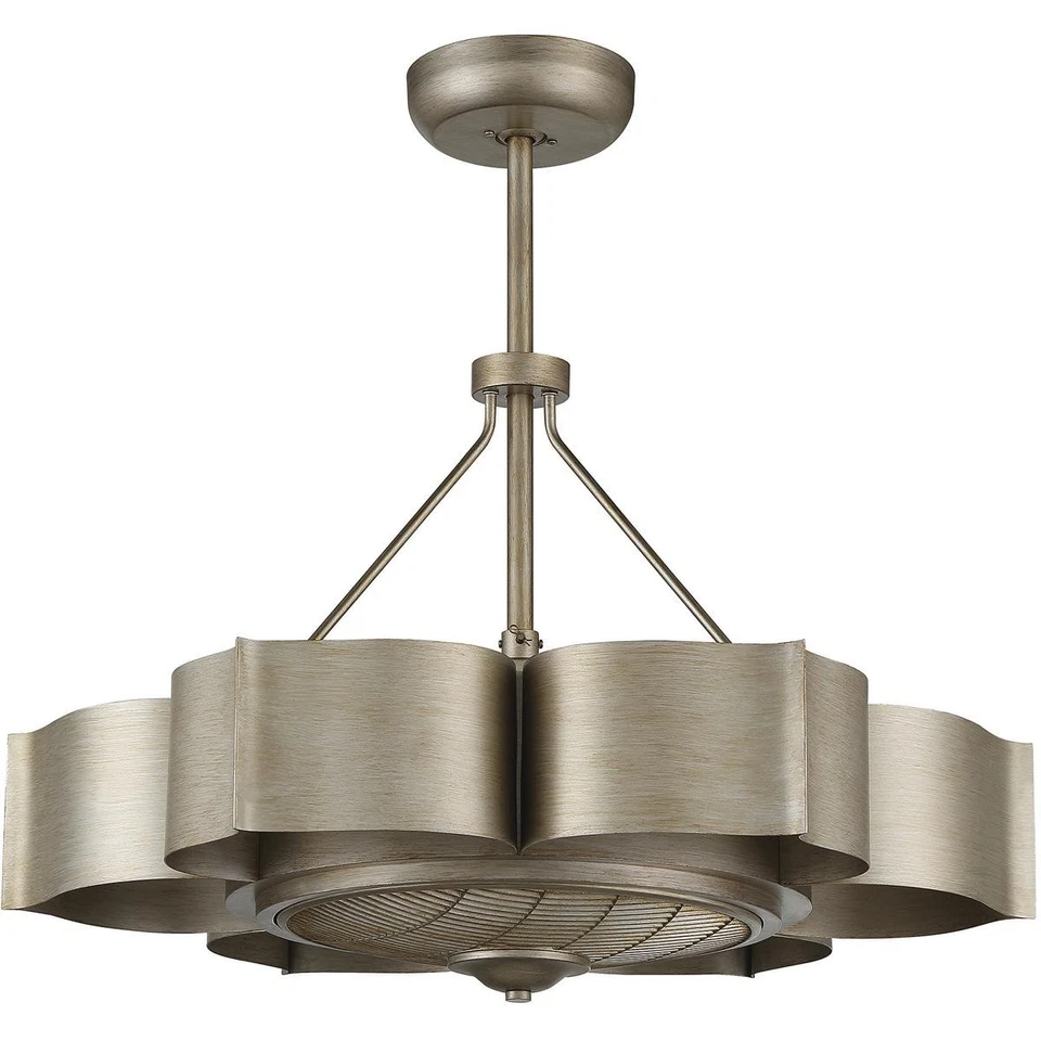 Savoy House Lighting 39-FD-125-53 Stockholm Indoor Ceiling Fan Silver Patina - Image 2 of 4