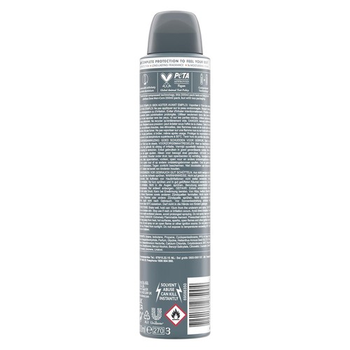 Desodorante antitranspirante Dove Men+Care Advanced Anti-Bac Odour Defence 72H 200 ml, 18 paquetes - Imagen 9 de 10