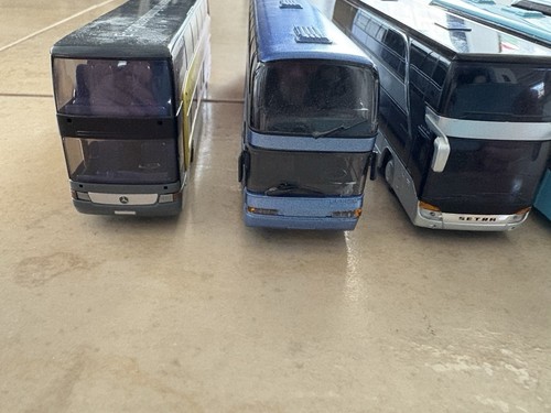 Lotto di autobus a due piani 1:87 Herpa Rietze - Foto 9 di 16
