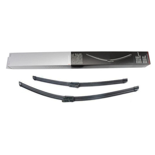 NEW Pair New Front Windshield Wiper Blades For 2015-2023 Audi TT TTS TTRS 8S - Picture 7 of 7