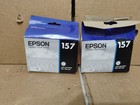 2-LIGHT BLACK | Genuine Epson 157 Ink Cartridge C13T157620 - EXP 2018