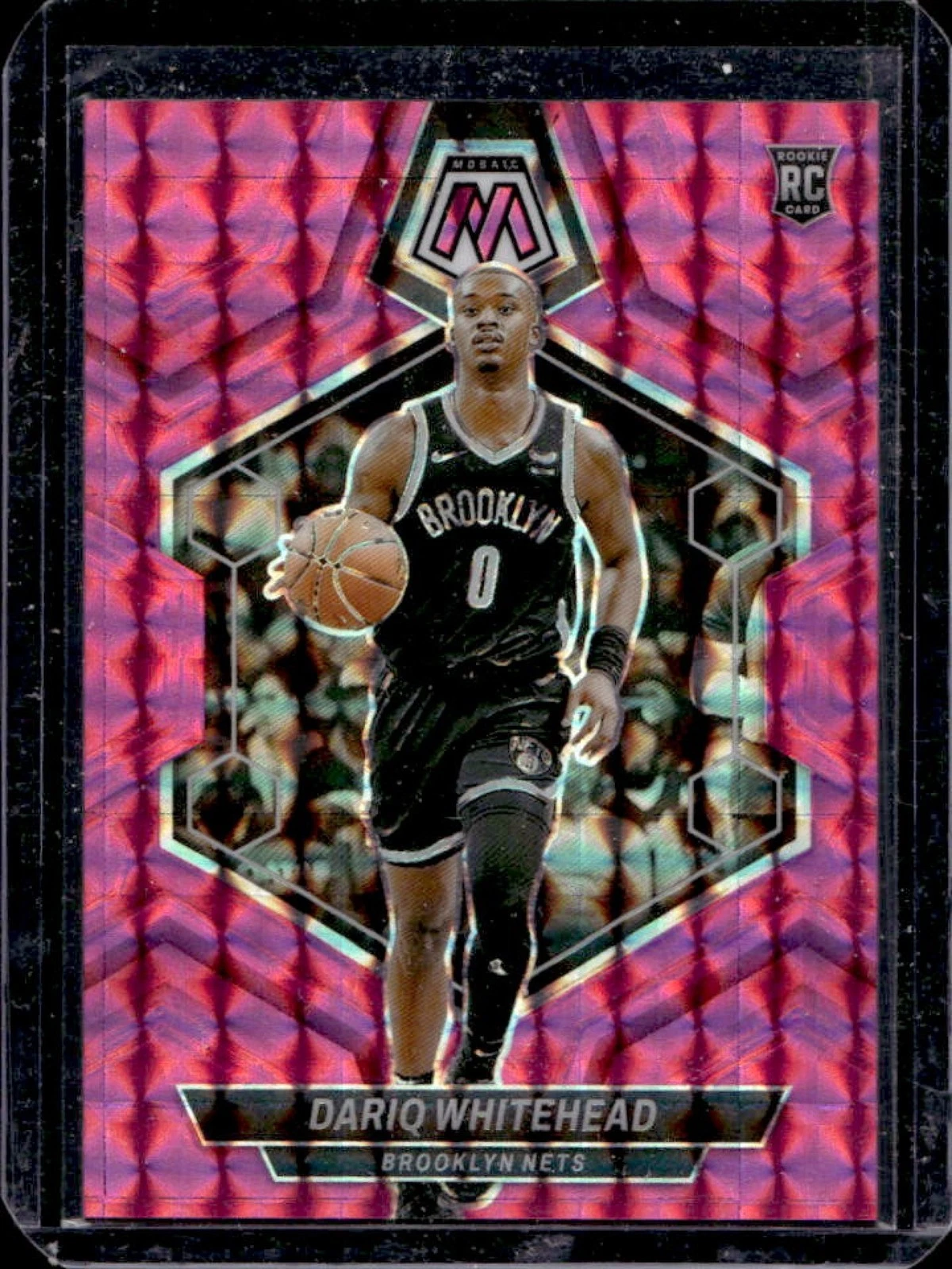 2023-24 Mosaic Dariq Whitehead Pink /149