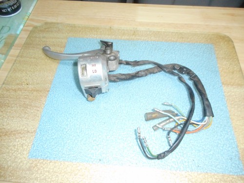 OEM 1984-1985 HONDA NQ50 SPREE LEFT BRAKE LEVER PERCH HORN LIGHT TURN SWITCH - Foto 3 di 4