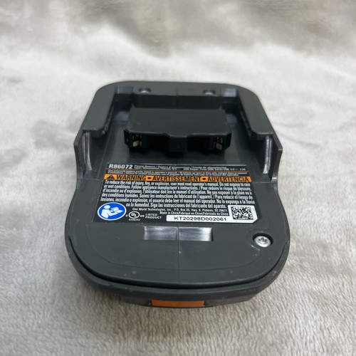 Cargador de batería móvil portátil USB RIDGID 18 voltios fuente de alimentación AC86072 probado - Imagen 4 de 10