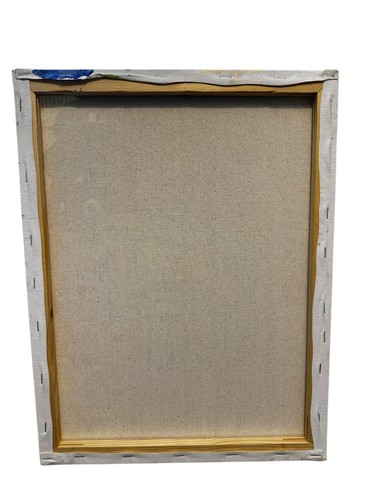 Peter Keil Abstraktes Gemälde auf Leinwand mit Echtheitszertifikat 18" mal 14" - Bild 6 von 11